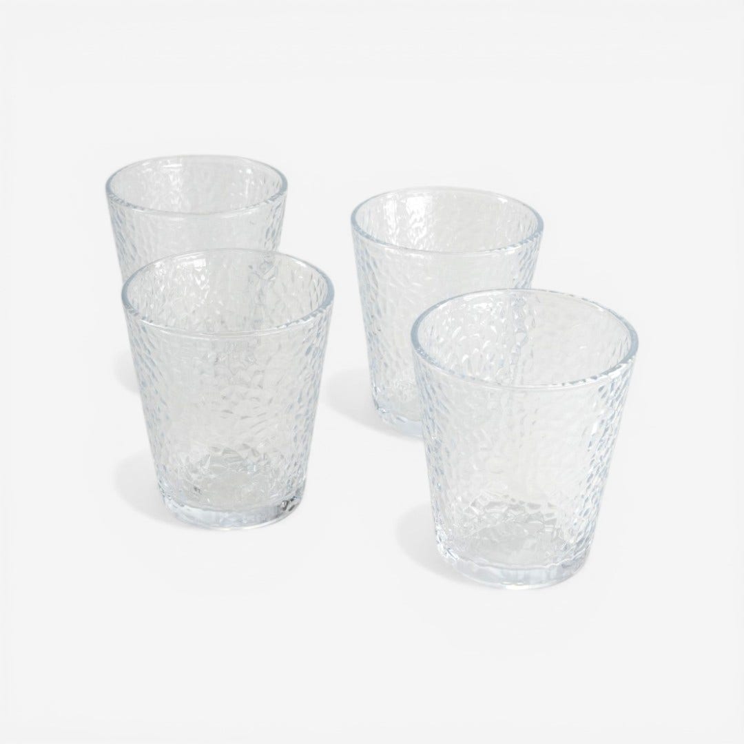 Lujain Glass Set of 4pcs - 330ML