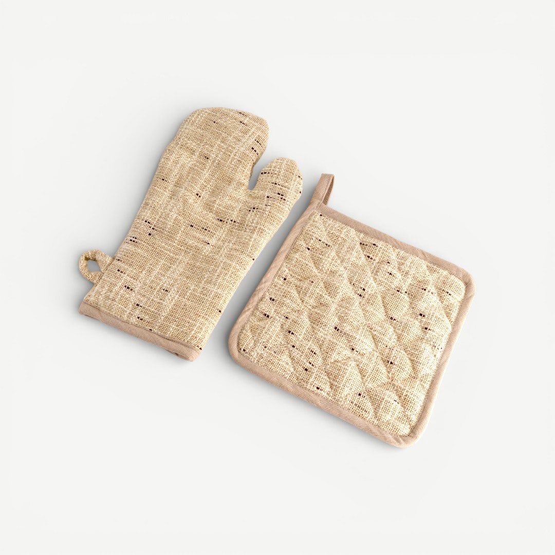 Heritage Oven Mitten & Pot Holder