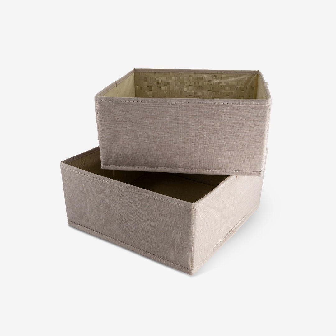 Lumen Storage Basket Set of 2 - 28x13cm