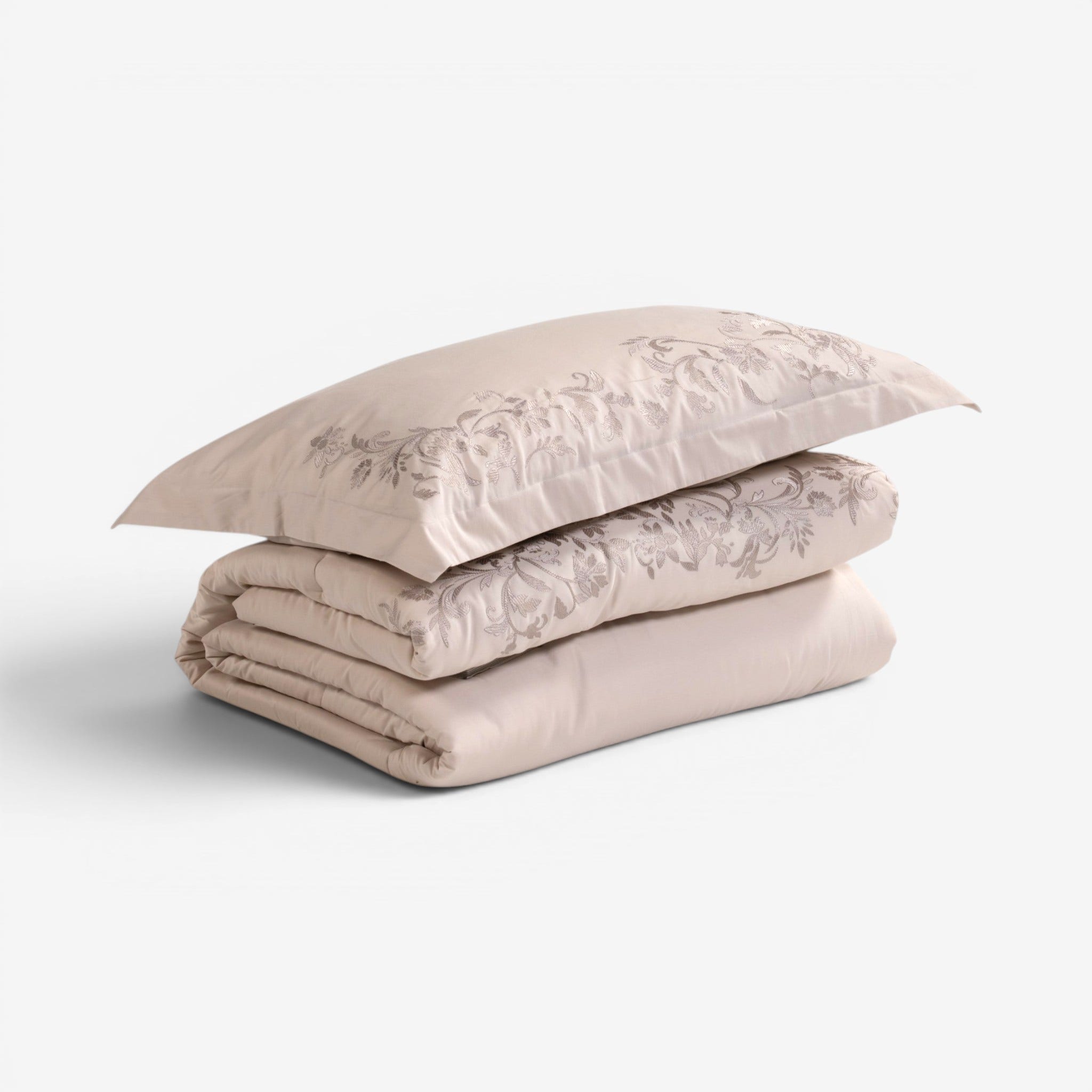 Orris Emb. Comforter Set