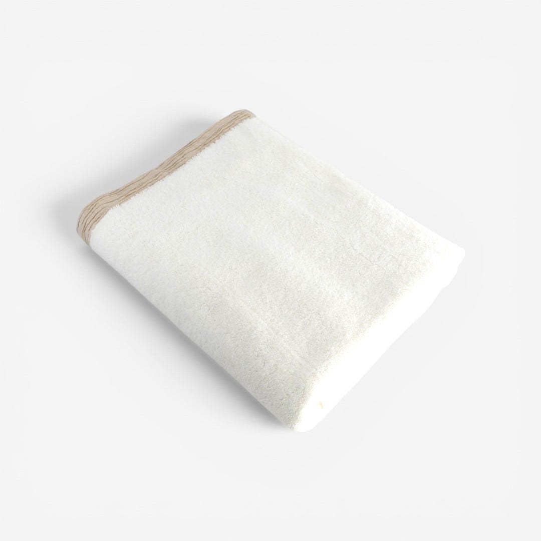 Najlan Bath Sheet Ecru - 90x150cm