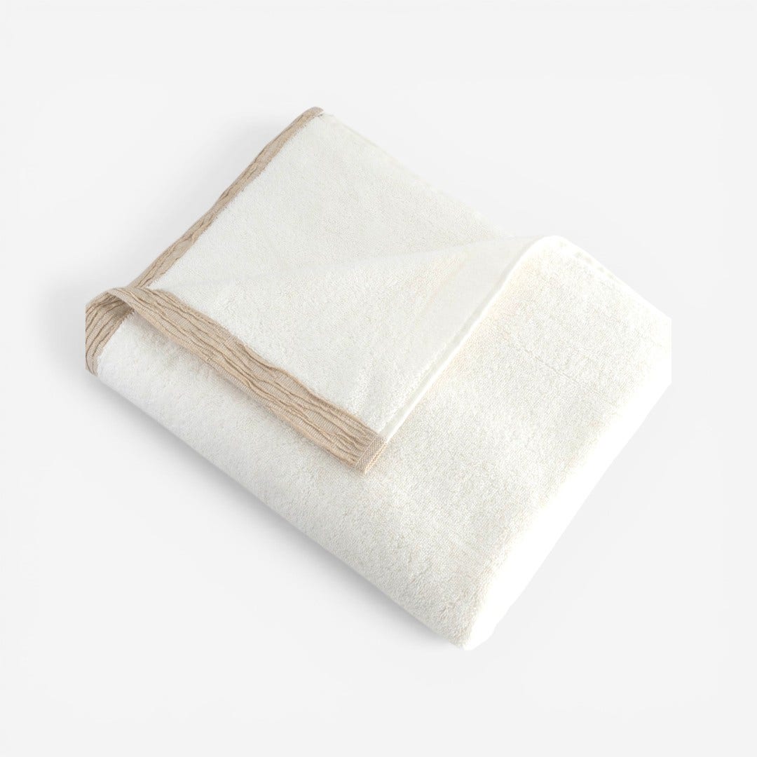 Najlan Bath Sheet Ecru - 90x150cm