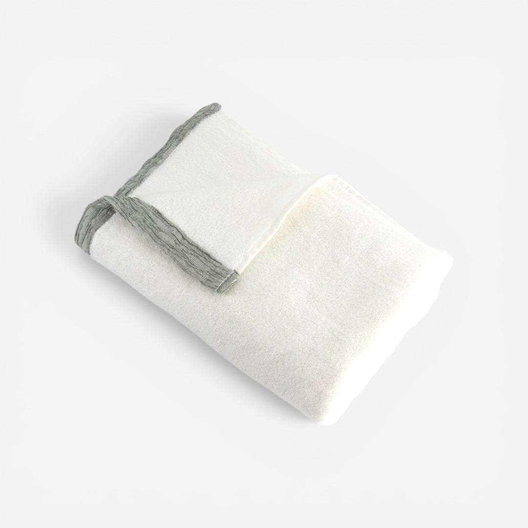 Najlan Bath Towel White - 70x140cm