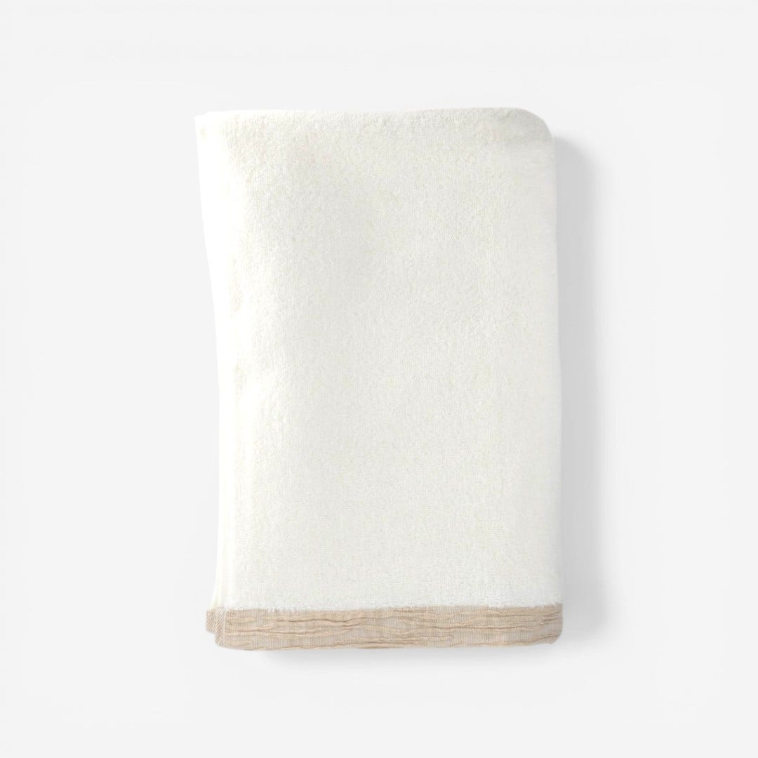 Najlan Bath Towel Ecru - 70x140cm