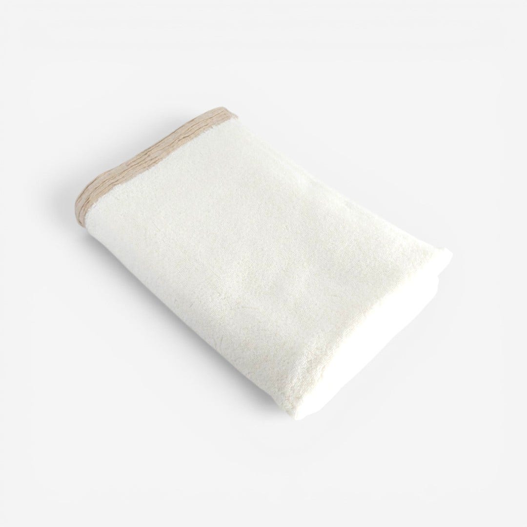 Najlan Bath Towel Ecru - 70x140cm