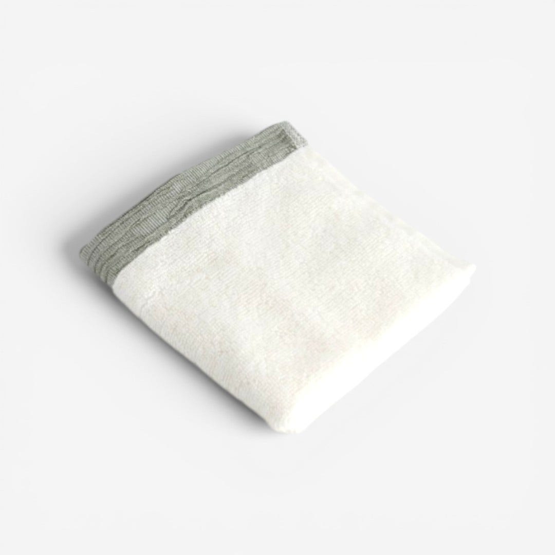 Najlan Face Towel White - 30x30cm