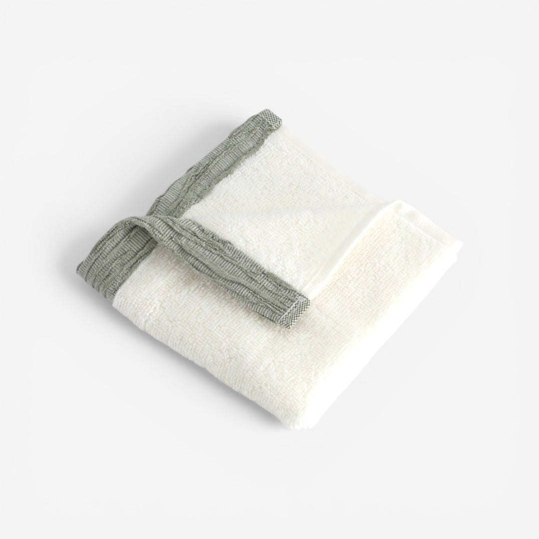 Najlan Face Towel White - 30x30cm