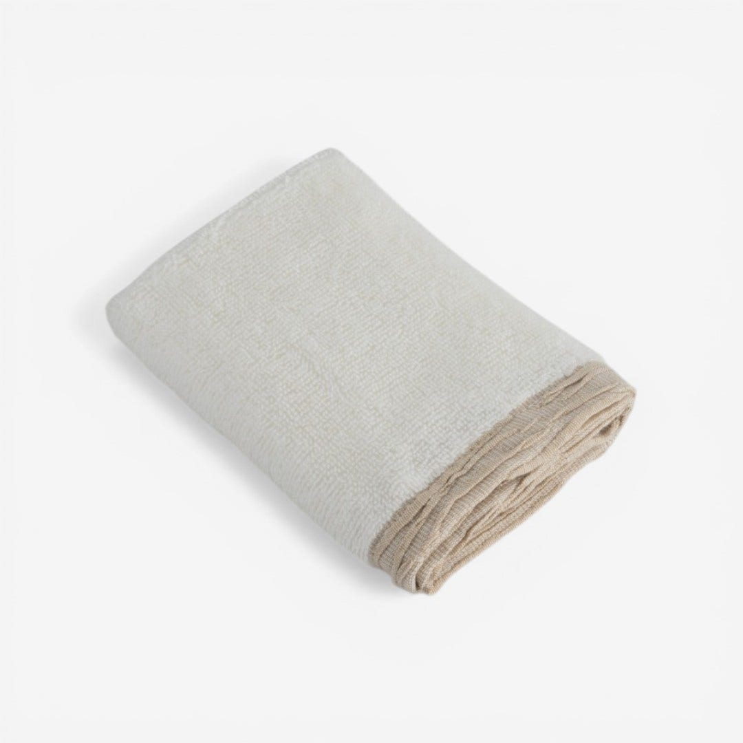 Najlan Face Towel Ecru - 30x30cm