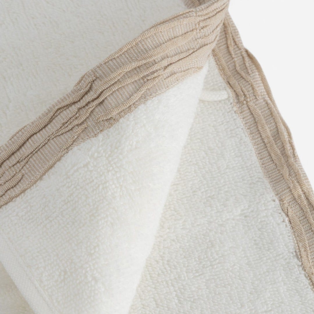 Najlan Face Towel Ecru - 30x30cm