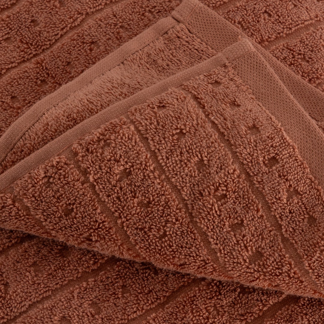 Lirona Bath Sheet Terracotta - 90x150cm