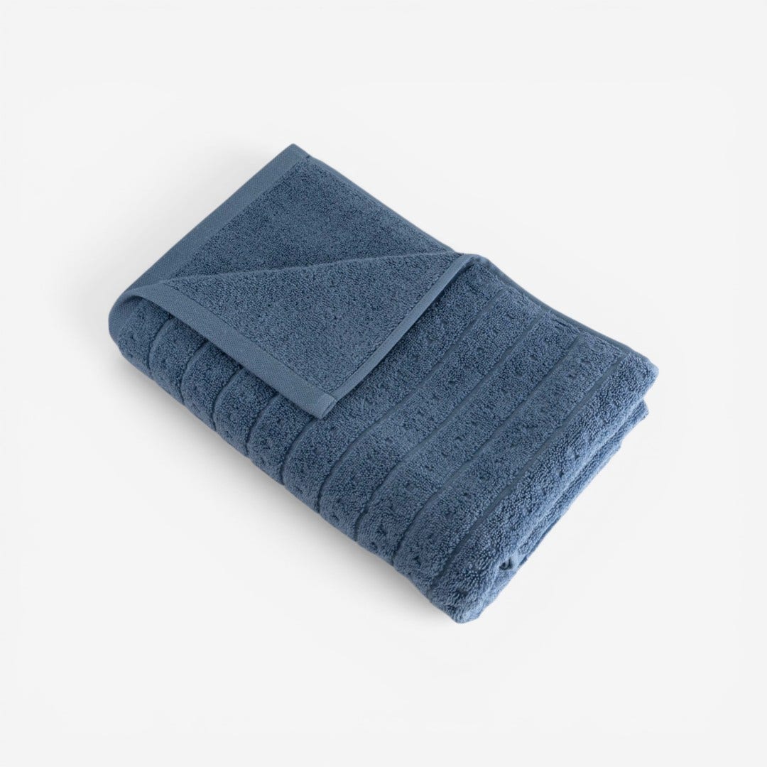 Lirona Bath Towel Blue - 70x140cm