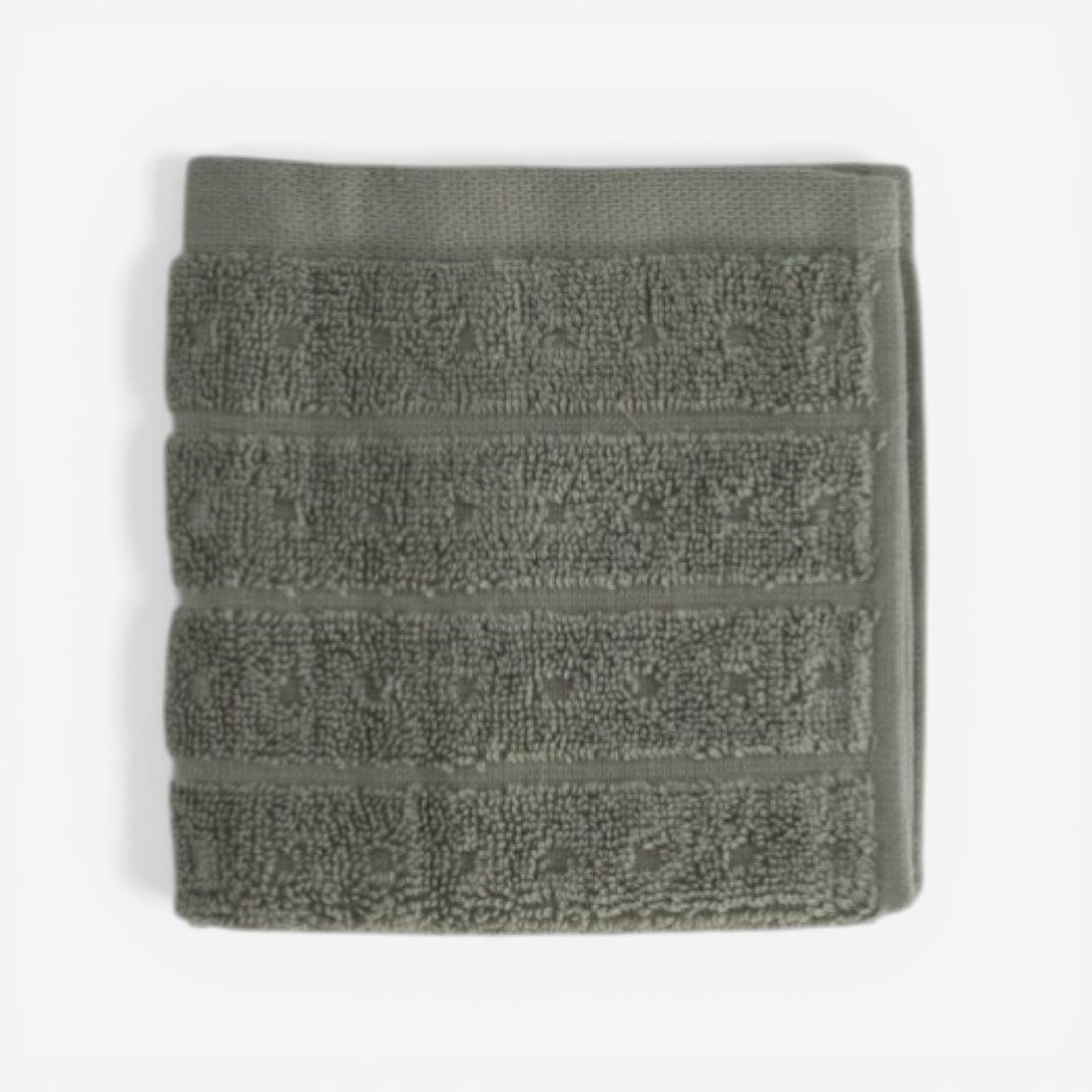 Aegean Face Towel Sage - 30x30cm