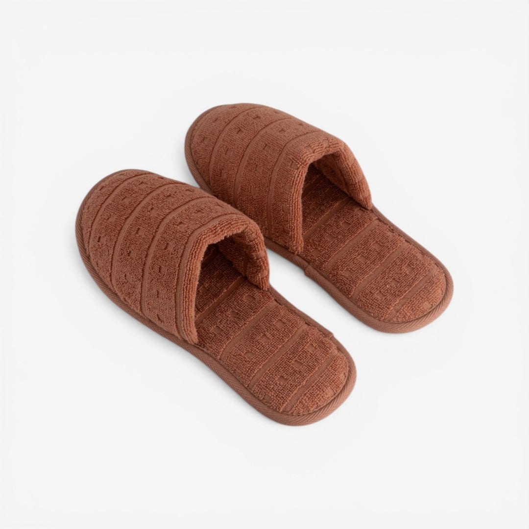 Lirona Bath Slipper Terracotta