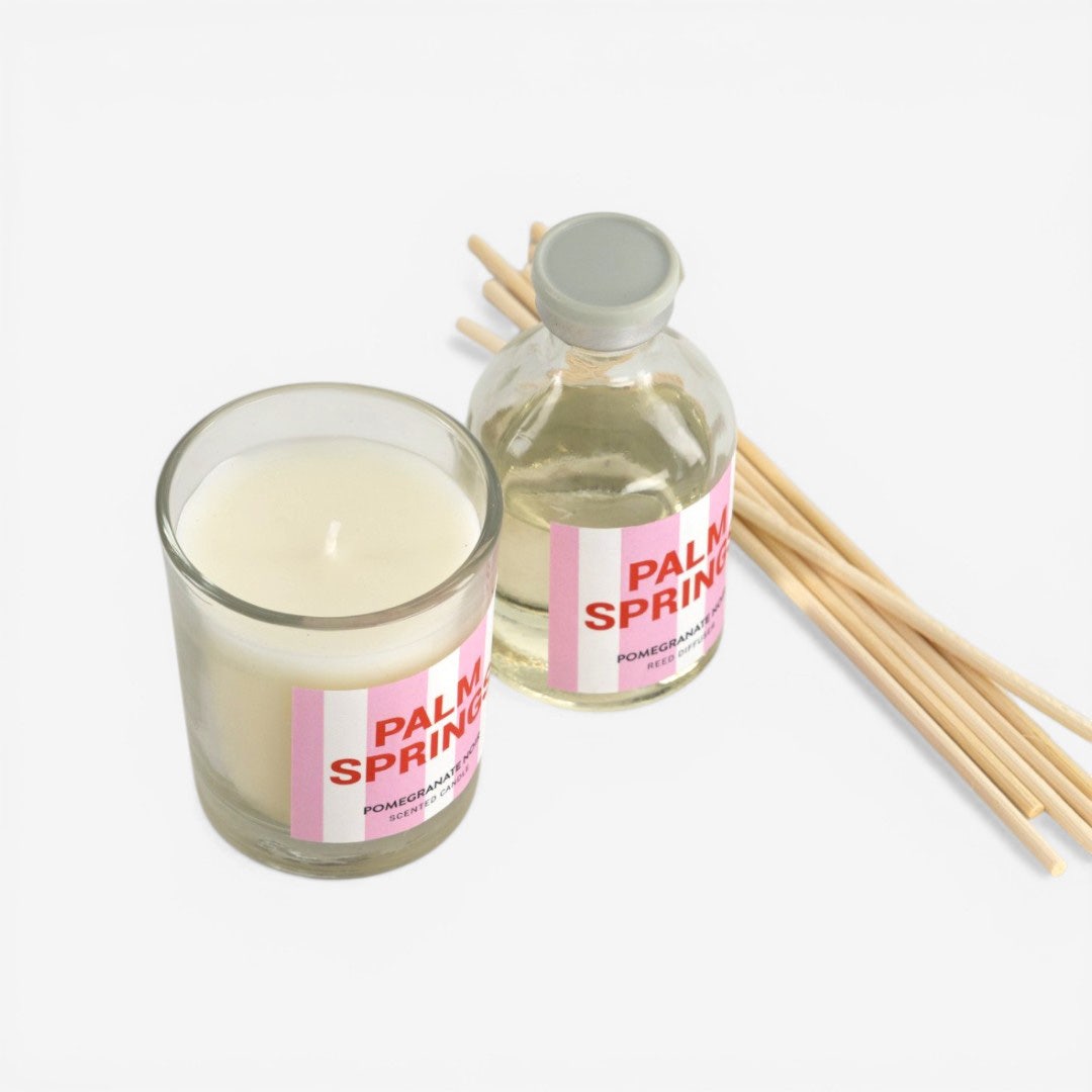 Voyage Gift Set Candle- Pomegranate Noir