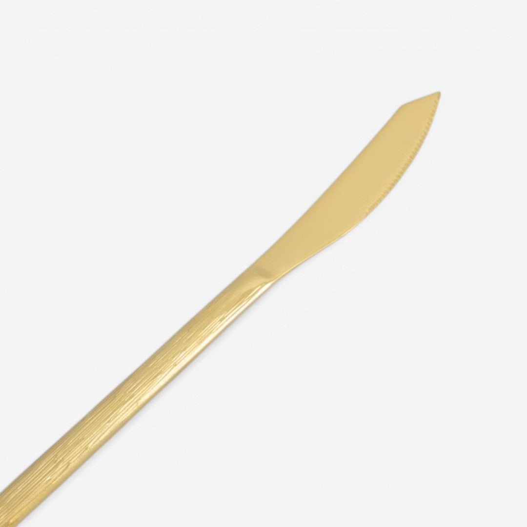 Mesa Dinner Knife - Gold