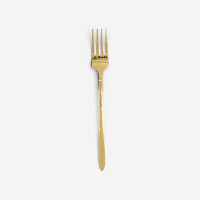 Mesa Dinner Fork - Gold Mesa Dinner Fork - Gold