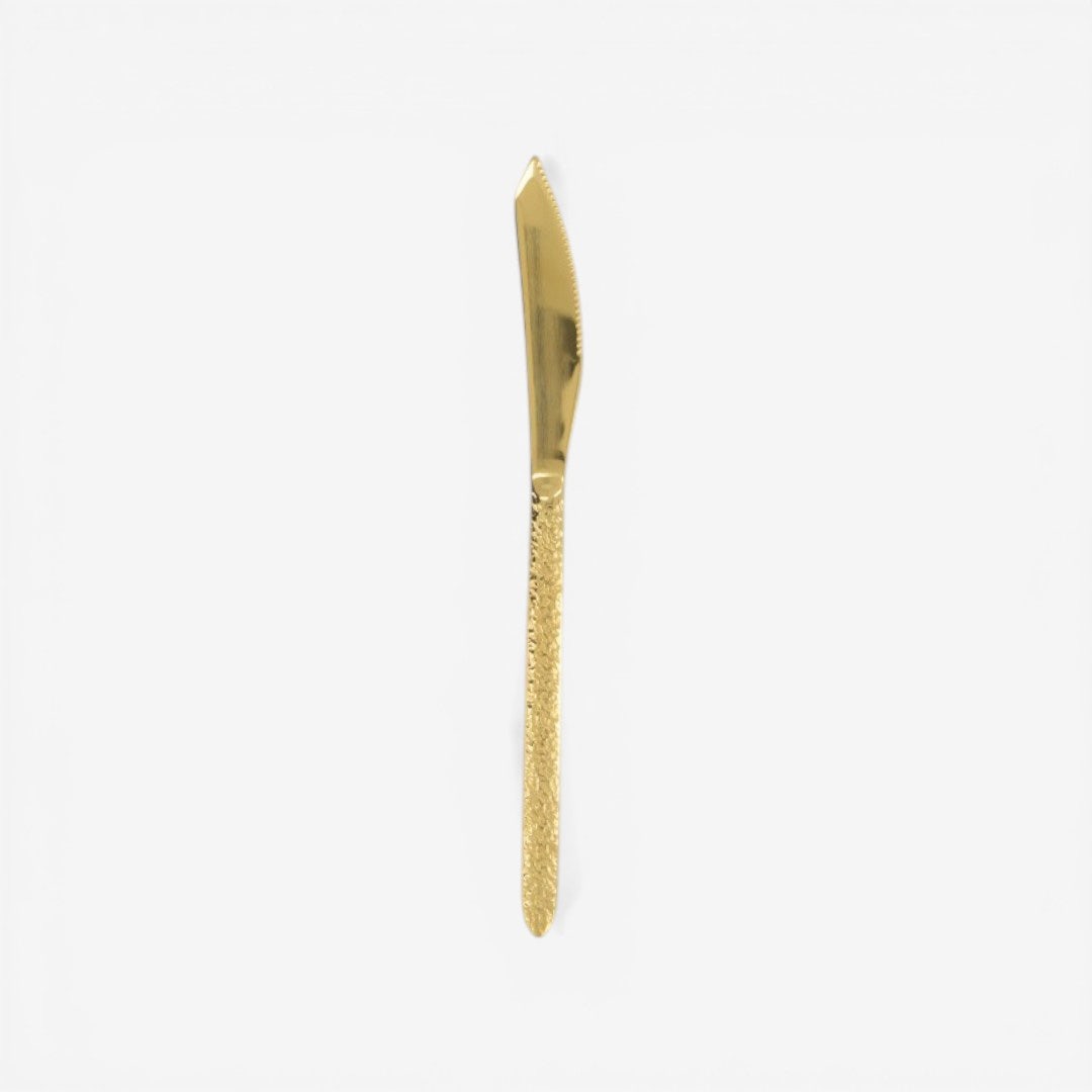 Nova Dinner Knife - Gold