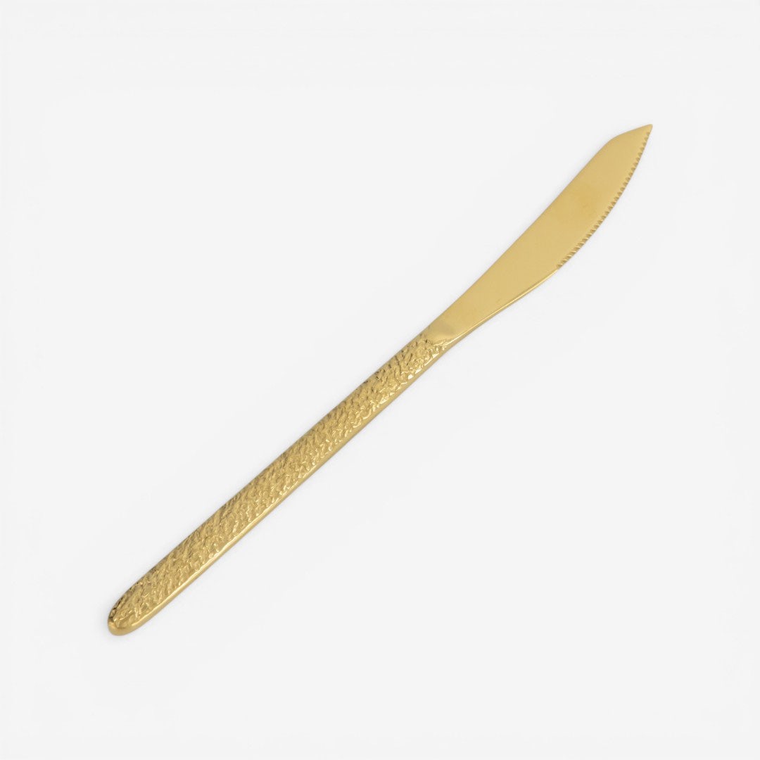 Nova Dinner Knife - Gold