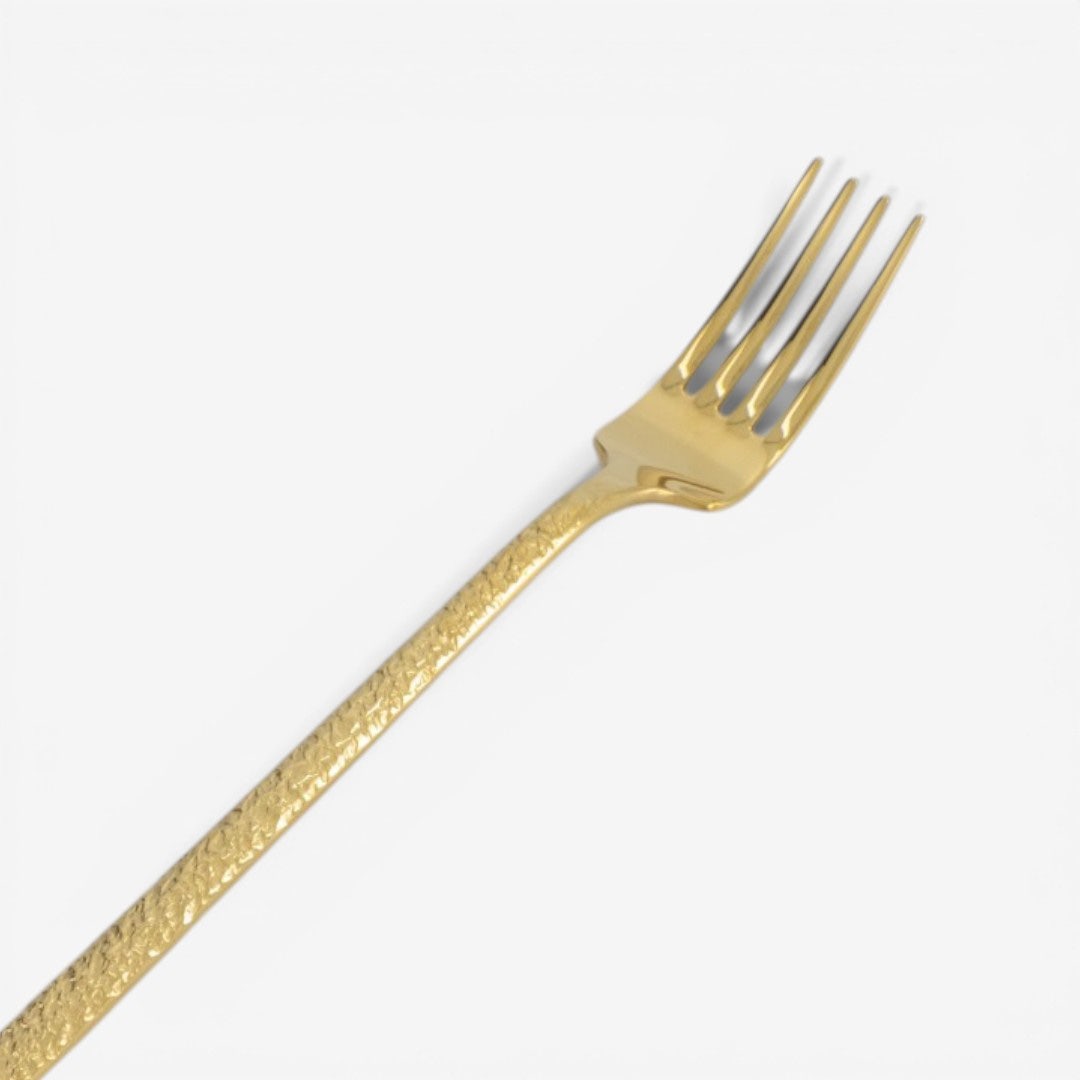 Nova Dinner Fork - Gold