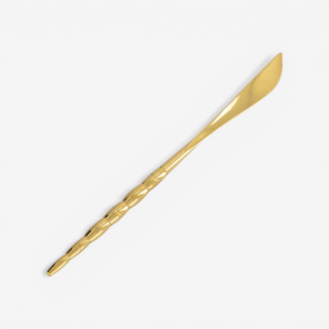 Gemma Dinner Knife - Gold
