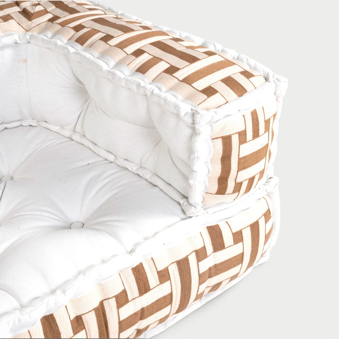 Vogue Corner Floor Cushion - Right