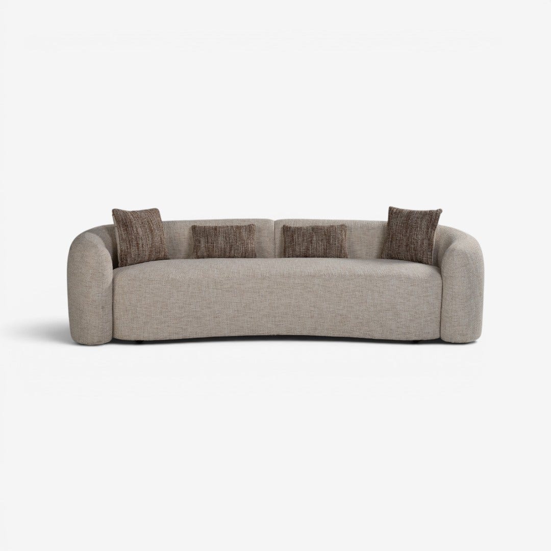 Meona 4 Seater Sofa Beige
