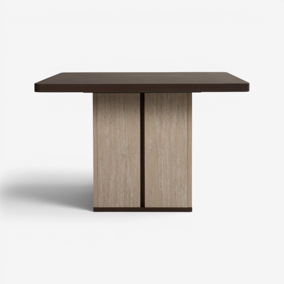 Allissa 4 Seater Dining Table Walnut
