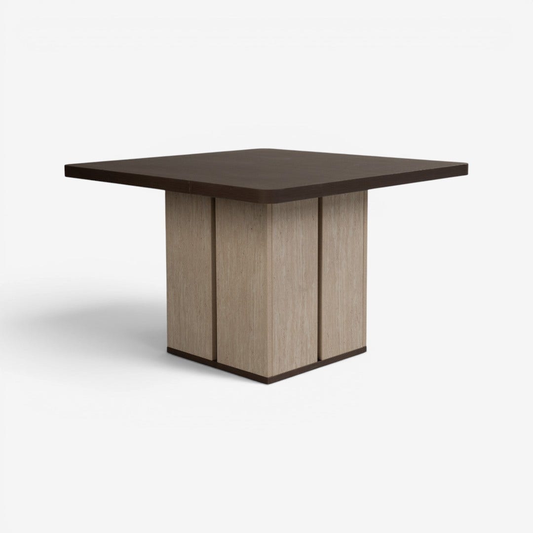 Allissa 4 Seater Dining Table Walnut