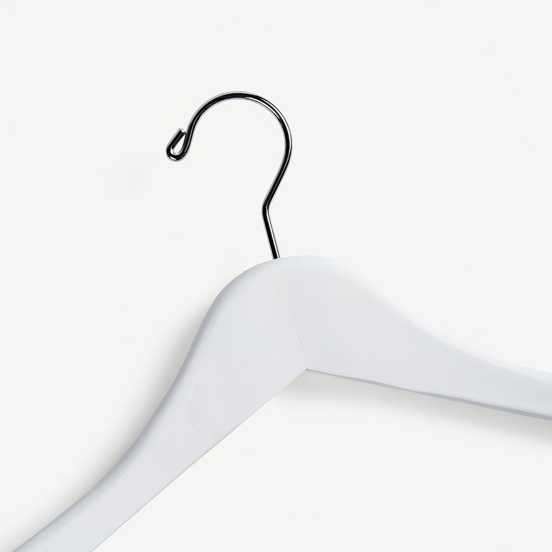 Adalyn Coat Hanger -White