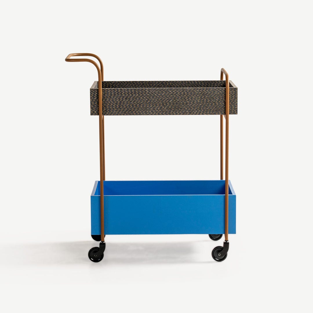Adlen Serving Trolley Multi Color