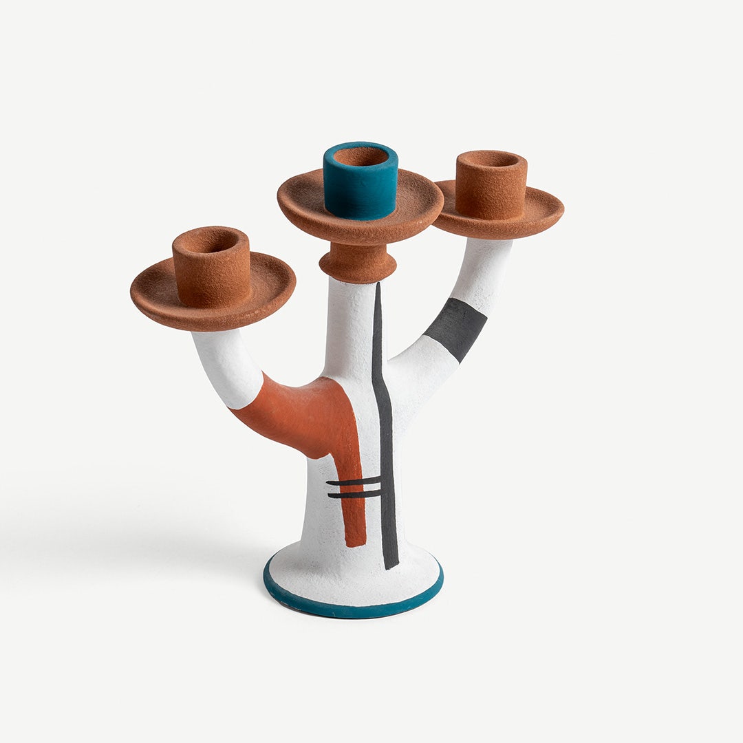 Adore Hand Painted Candleabra