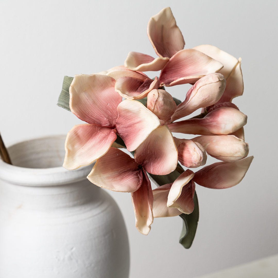 Agave Flower Stem -Coral