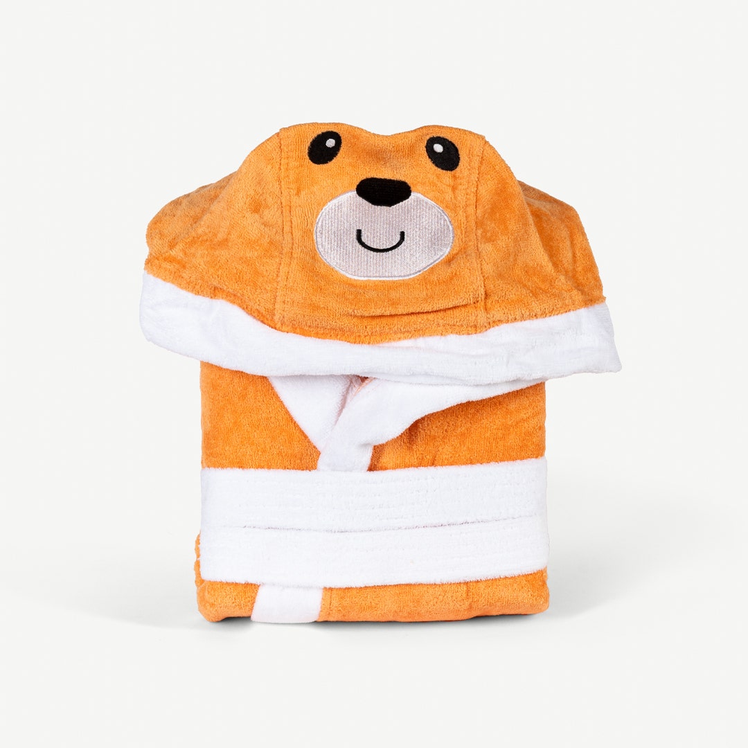 Alby Kids Bathrobe 12-14yrs -Orange