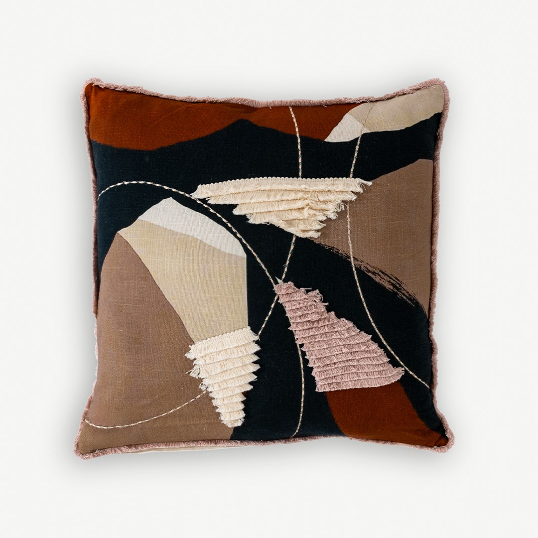 Embellished cushion outlet