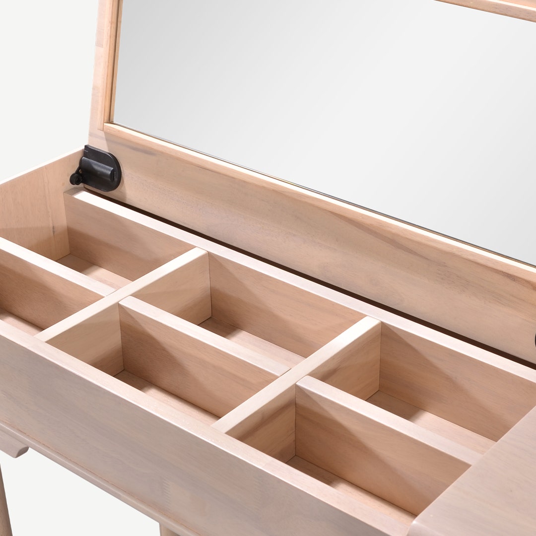 Alira Dressing Table Milk Oak
