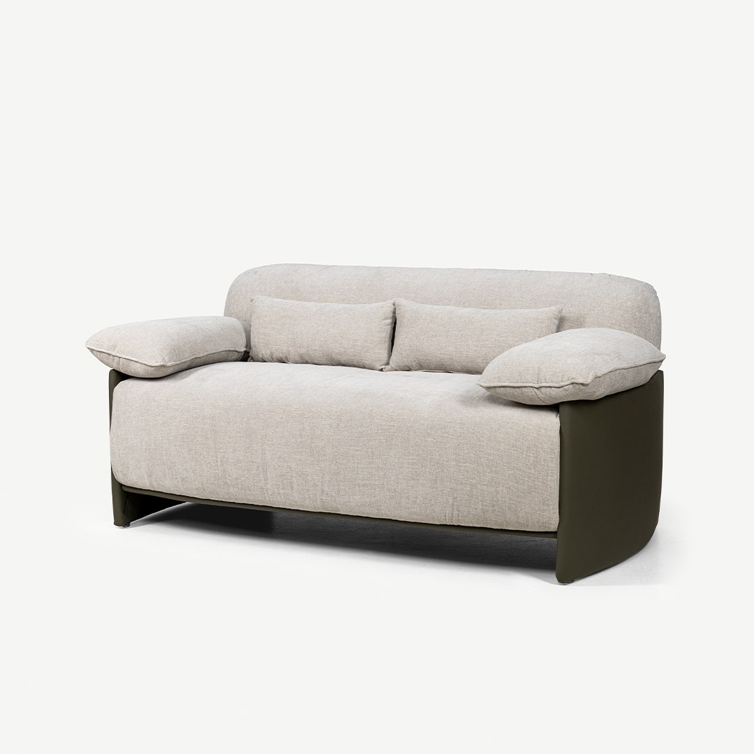 Low two seater sofa hotsell