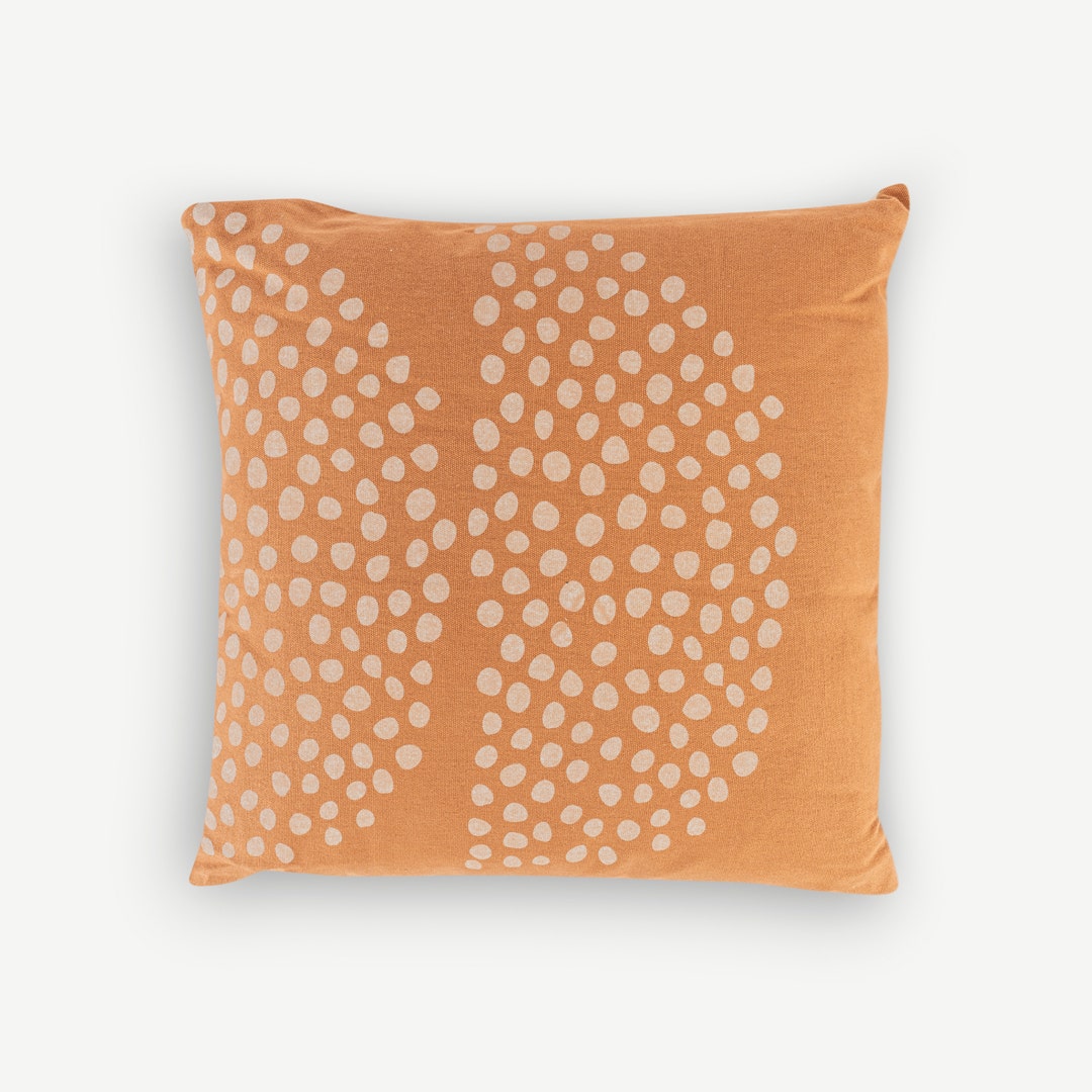 Alten Silk Printed Filled Cushion