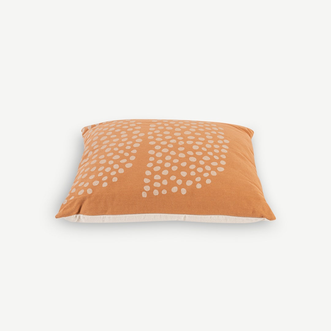 Alten Silk Printed Filled Cushion