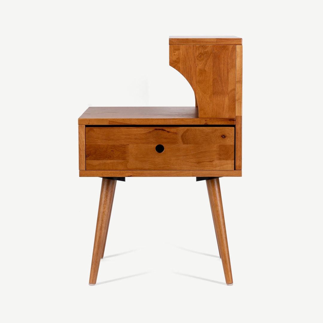 Amani Bedside Table Walnut