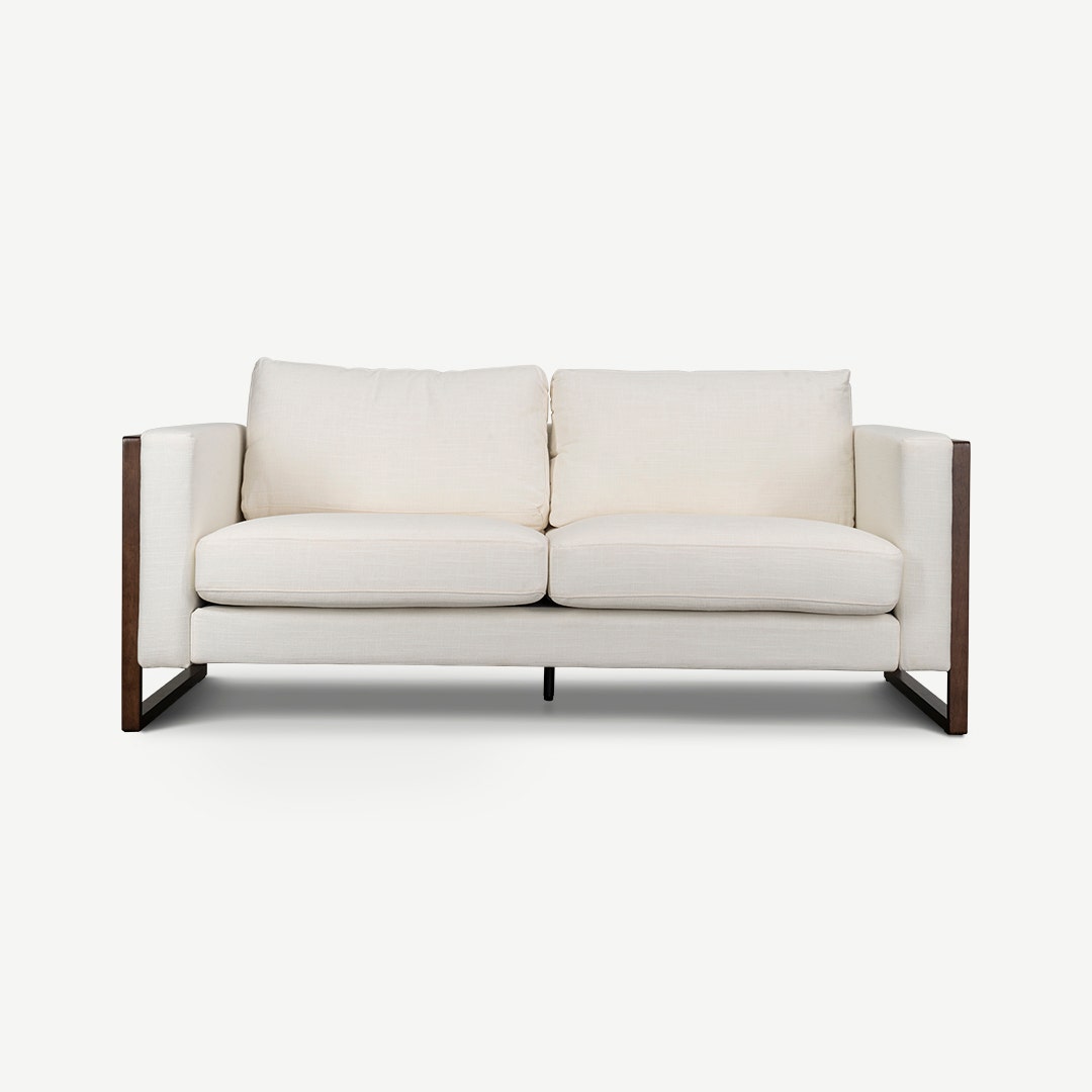 Amber 2 Seater Sofa Ivory