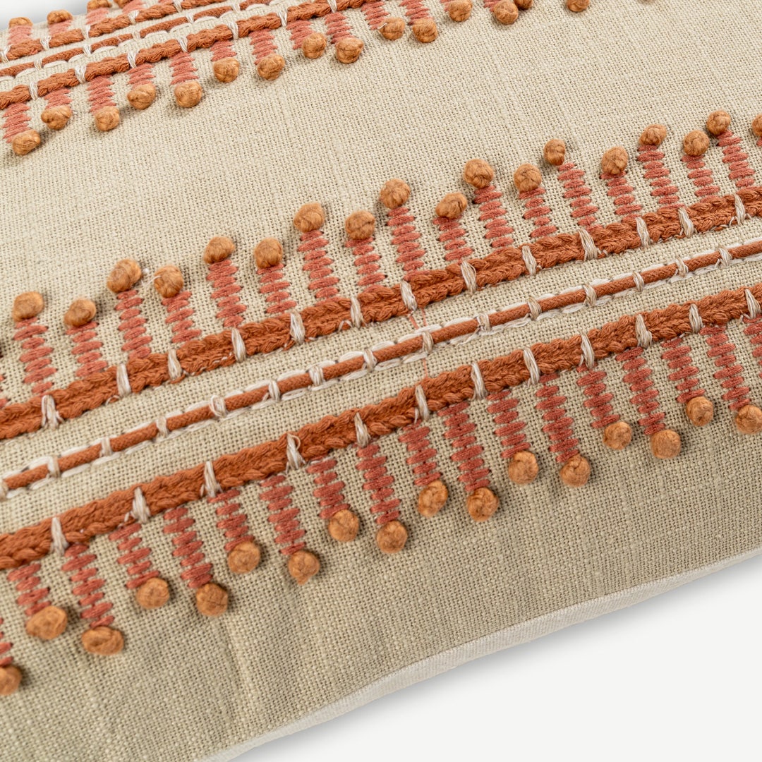 Aniza Embroidered Cushion - 30x50cm