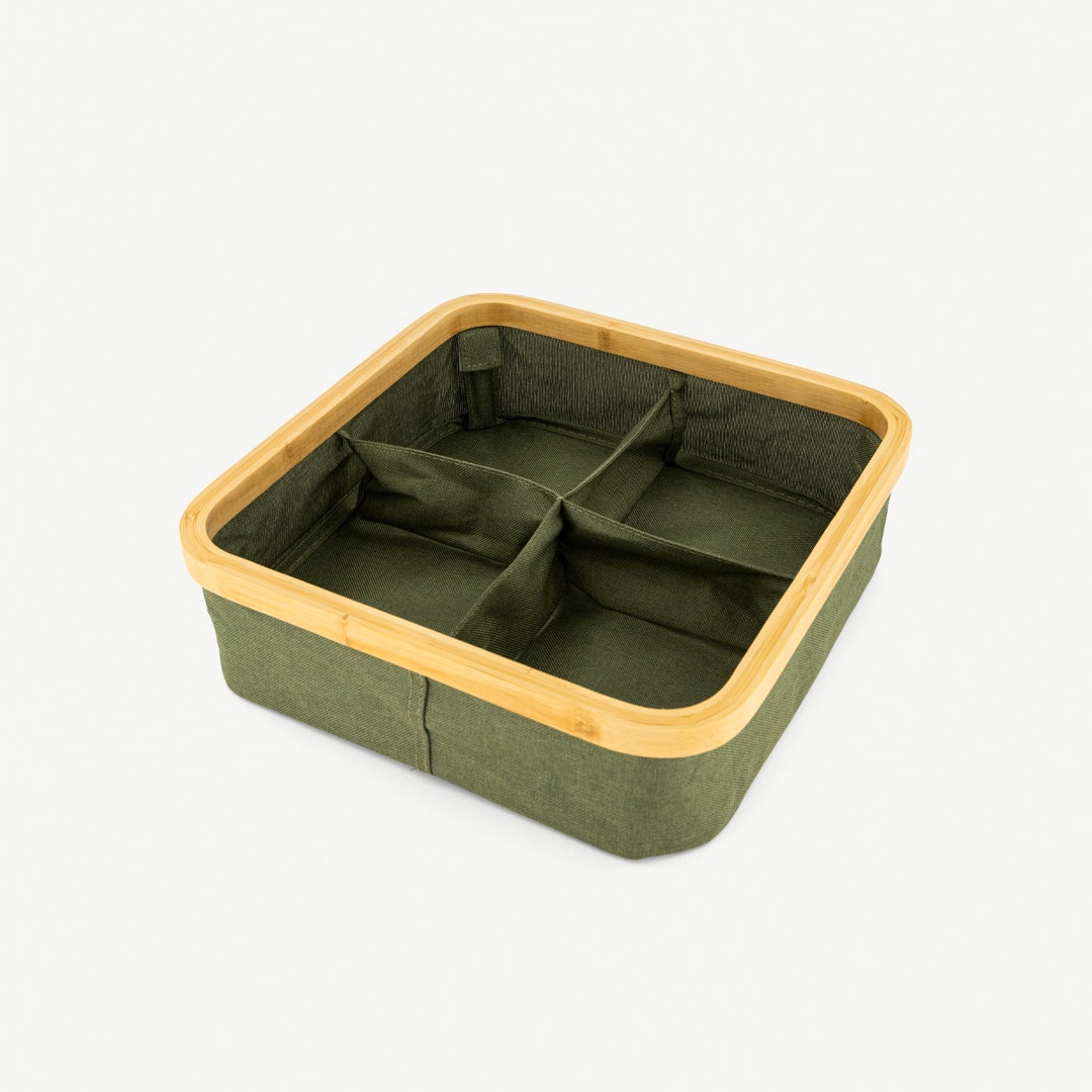 Arcano Foldable Basket Sage -30x9cm