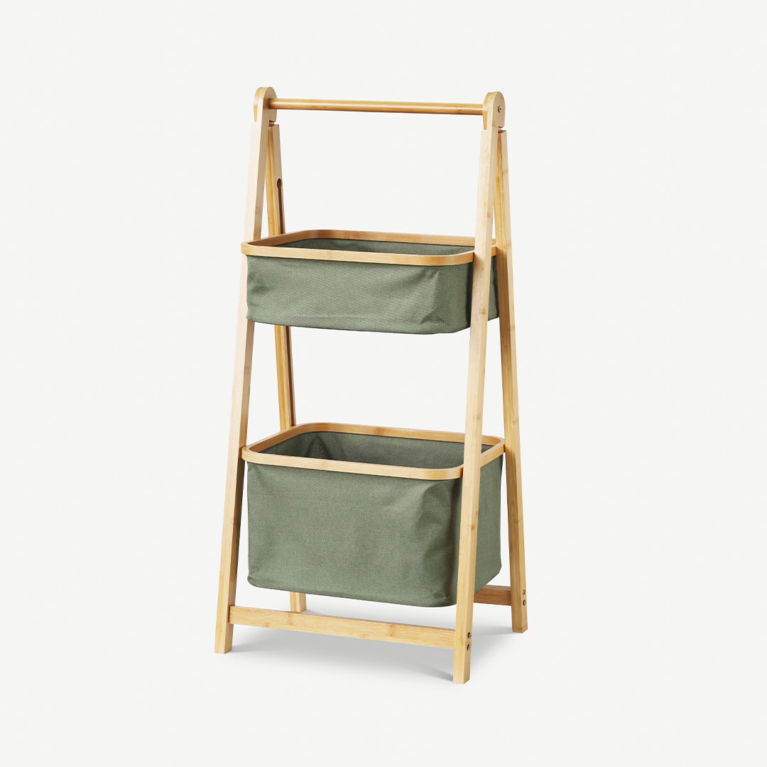 Arcano Storage Rack Sage -44x99cm