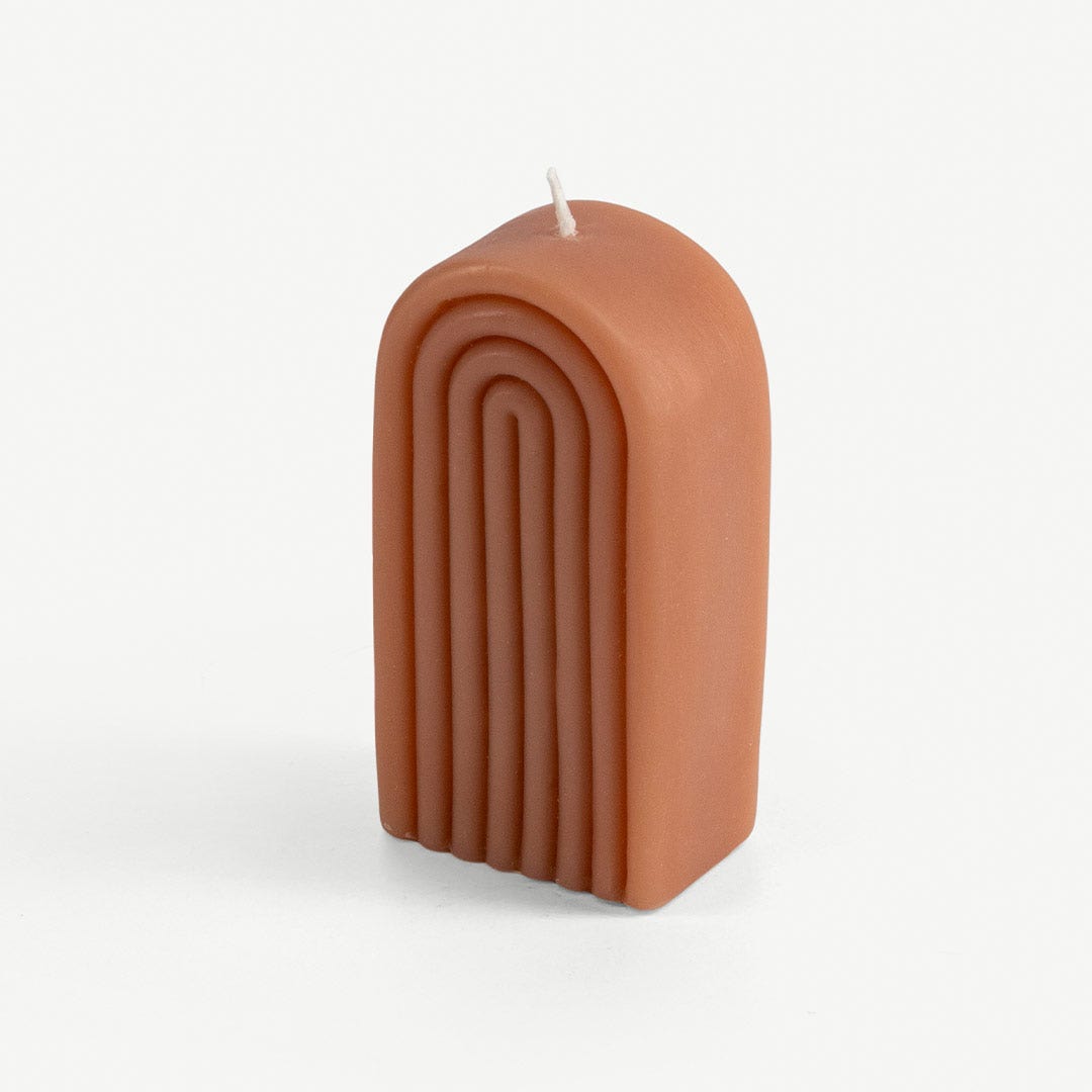 أرسيليا شمعة عمودية 190 جم - مرجاني