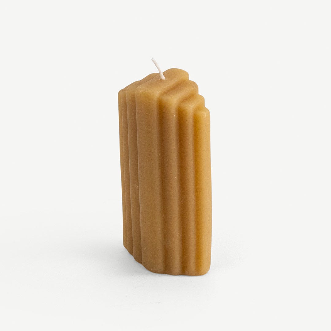 أرسيليا زيون شمعة عمودية 125 جرام - بيج