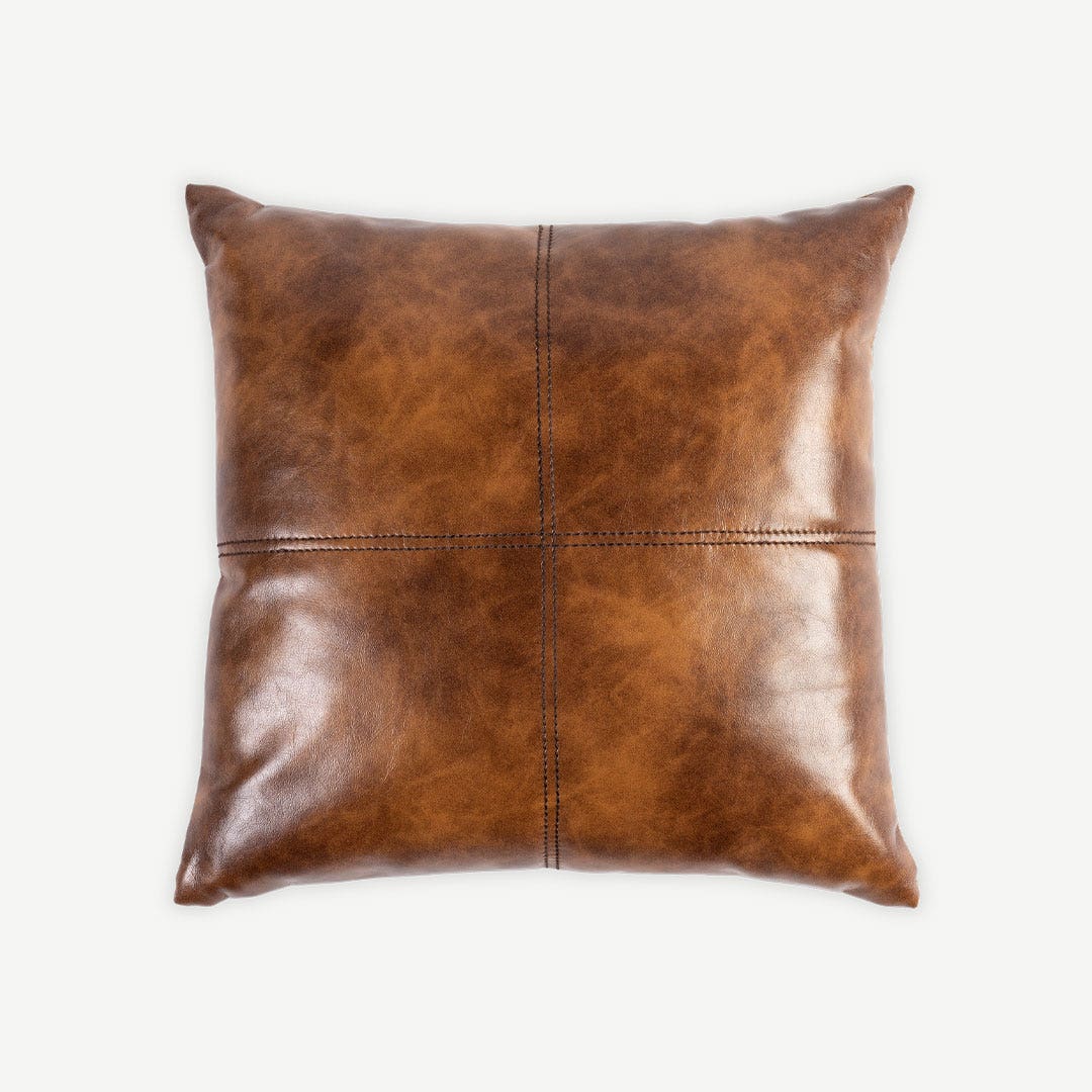 Faux leather hotsell pillow shams