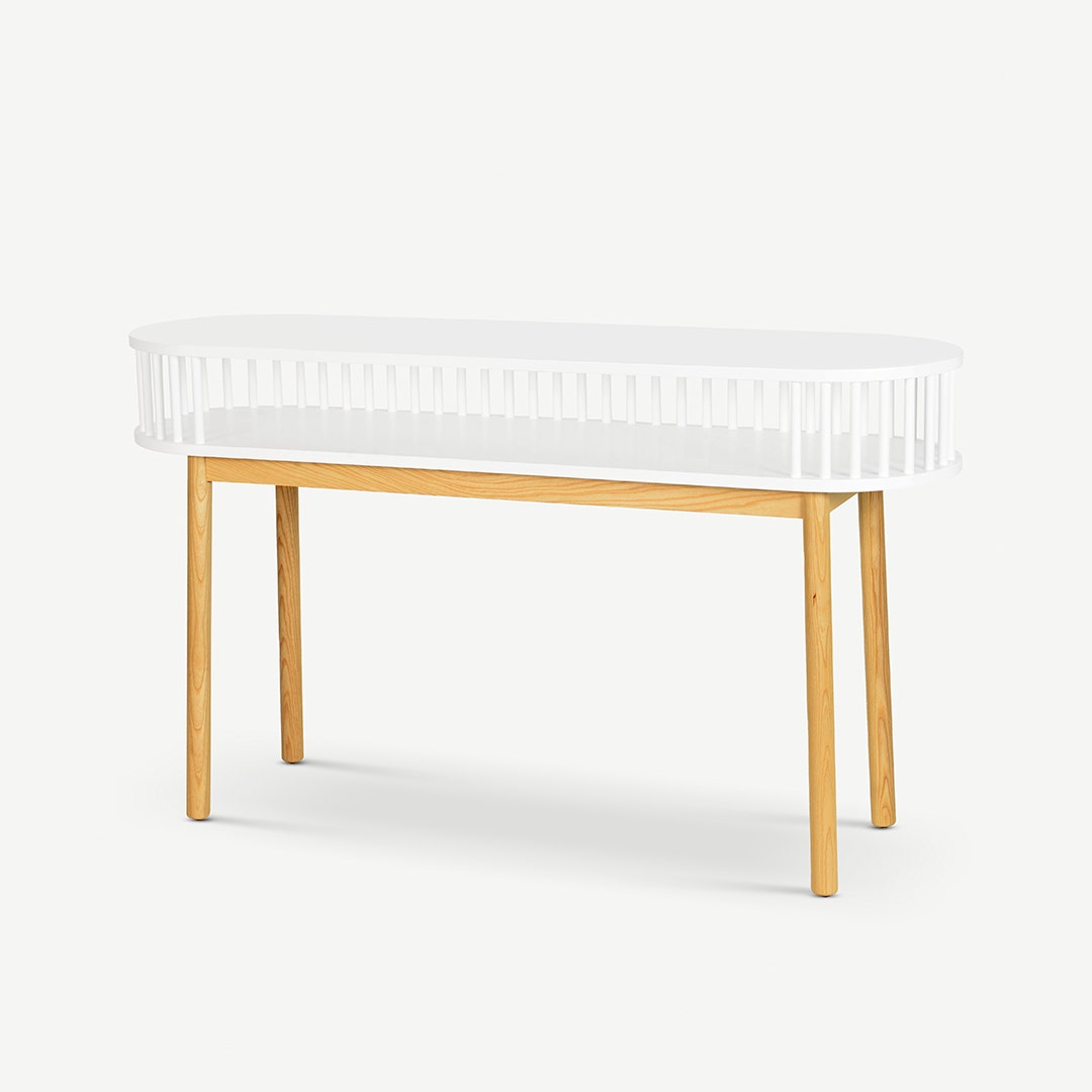 أريانا طاولة كونسول - أبيض