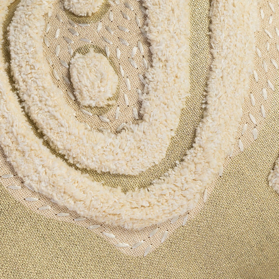 Asgard Emb. Cushion With Gold Foil-30x50cm