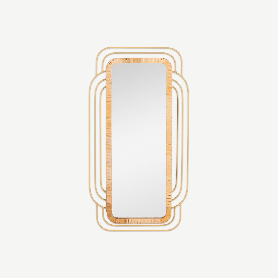 Atilla Decorative Mirror -75x40 cm