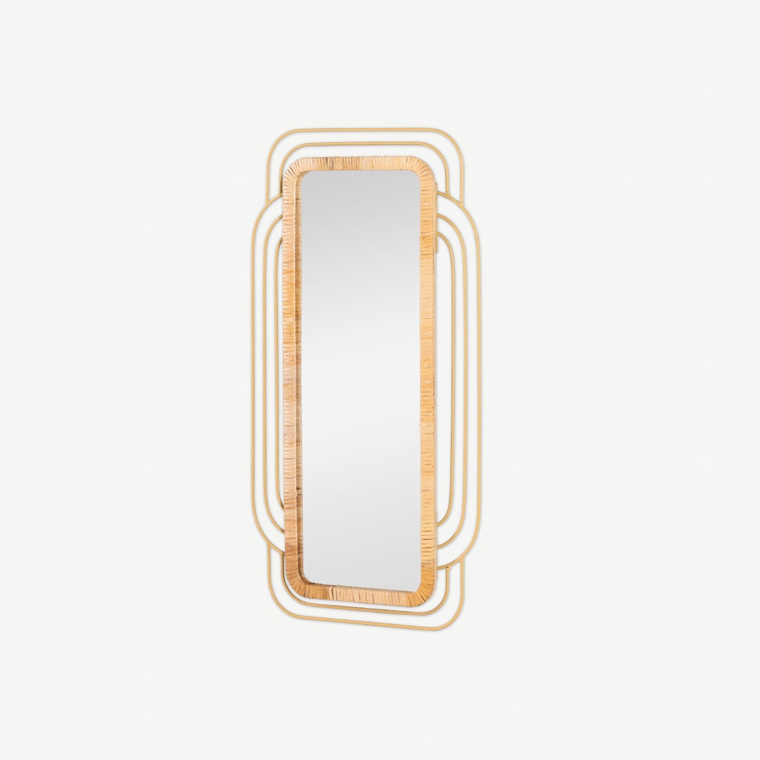 Atilla Decorative Mirror -75x40 cm